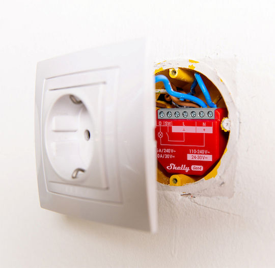 Shelly 1pm Gen3 Intelligenter Schalter Wi-Fi & Bluetooth 16A 2 Stück