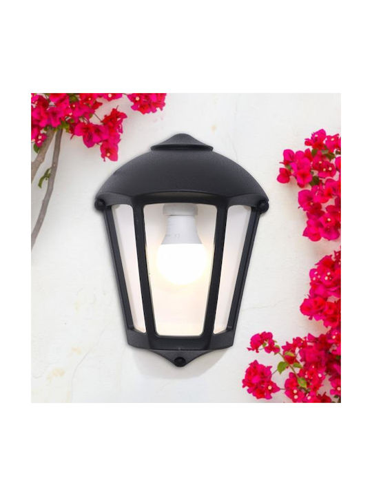 Eurolamp Κρεμαστό Φωτιστικό Οροφής Εξωτερικού Χώρου E27 σε Γκρι Χρώμα 145-26078