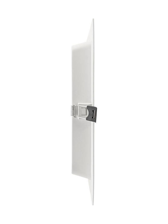 Geyer Τετράγωνο Χωνευτό LED Panel 24W με Ψυχρό Λευκό Φως 6500K 22.4x22.4εκ.