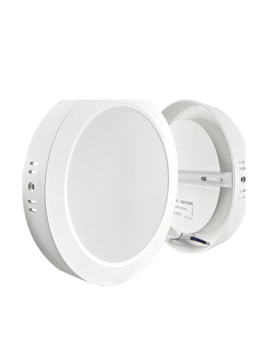 Geyer Round Outdoor LED Panel 20W with Natural White Light 4000K 22.6cm