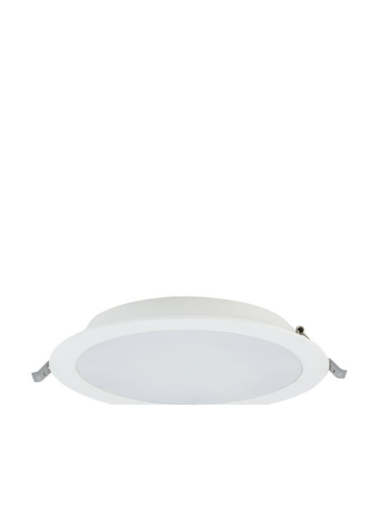 Nowodvorski Vertieft LED Panel 18W mit Natürliches Weiß Licht 4000K