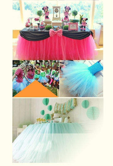 Alista Home Țesătură Decorațiuni Tulle Roz
