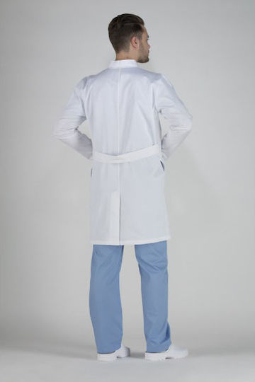 Halat Medical De Pansament Pentru Bărbați Guler Mao