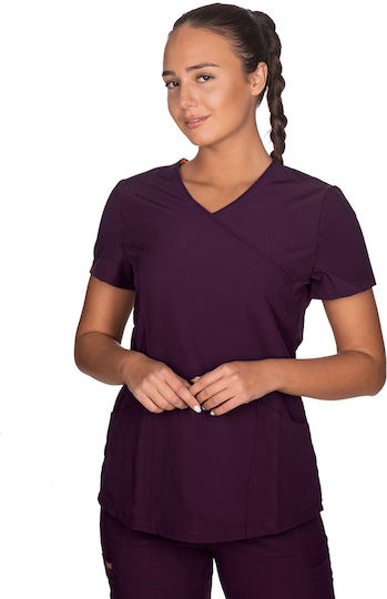 Alezi Women's Purple Pants & Blouse Set