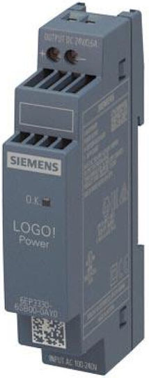 Siemens Τροφοδοτικό Ράγας με Έξοδο 24V