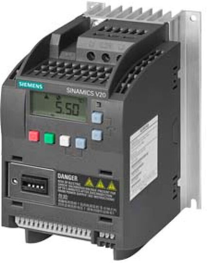 Siemens Sinamics V20 Geschwindigkeitsregler Grundlegender Umrichter 2,2KW 380-480V Integrierter Filter 6SL32105BE222CV0