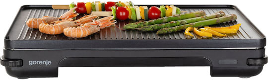 Gorenje Tabletop Grătar Electric Raclette Placă Striată 1800W cu Termostat Reglabil 49bucx32.5buccm