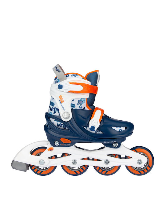 Nijdam Racer Inline Adjustable Blue Kids Rollers