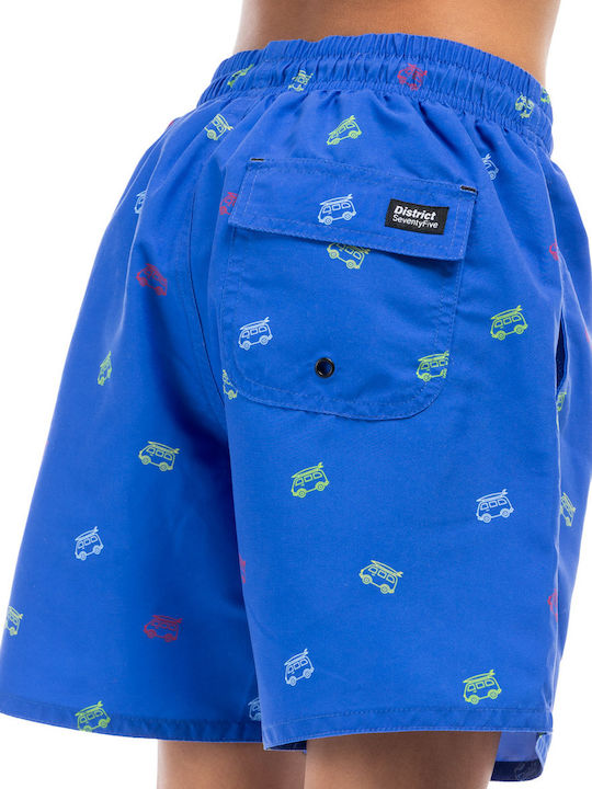 District75 Kids Swimwear Swim Shorts Blue