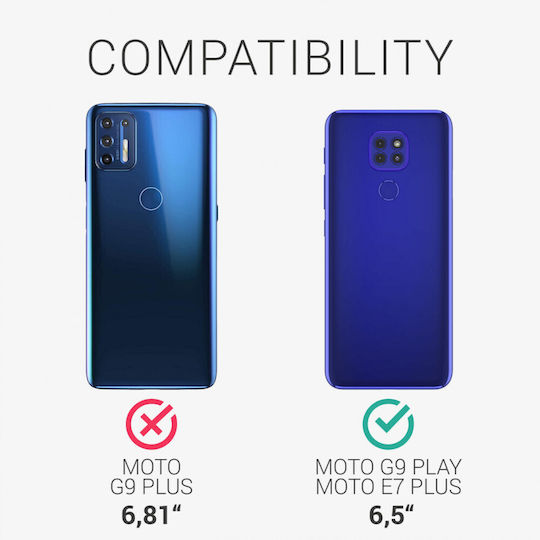 KWmobile Back Cover Σιλικόνης Πράσινο (Moto E7 Plus)