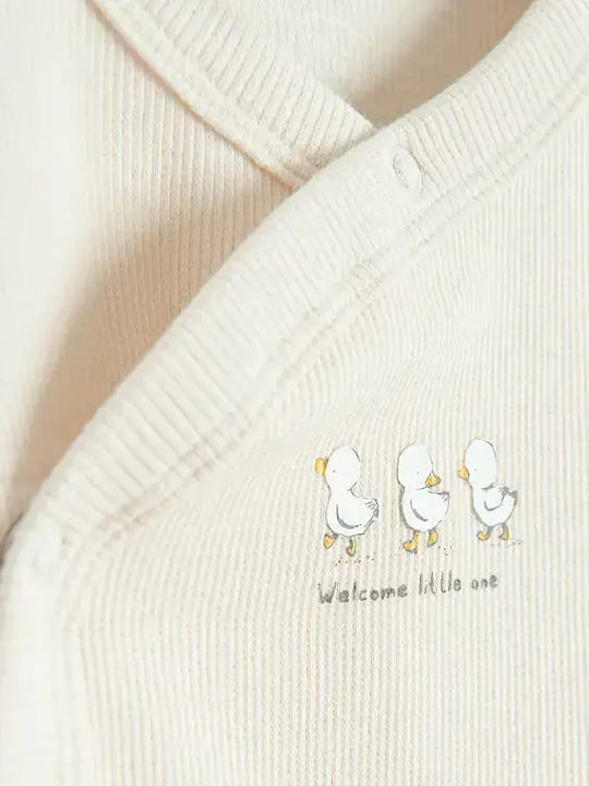 Cool Club Set Beige Onesies 2 Pieces