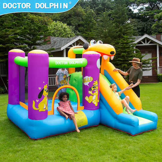 Fun Baby Inflatable with Trampoline & Slide for Ages 3+
