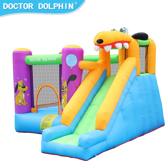 Fun Baby Inflatable with Trampoline & Slide for Ages 3+
