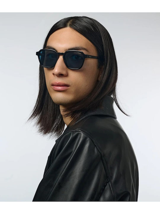 Komono Matty Unisex Γυαλιά Ηλίου με Μαύρο Σκελετό και Μαύρο Ντεγκραντέ Φακό KOM-S9541