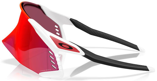 Oakley Γυαλιά Ποδηλασίας Prizm με Λευκό Σκελετό και Χρωματιστούς Φακούς