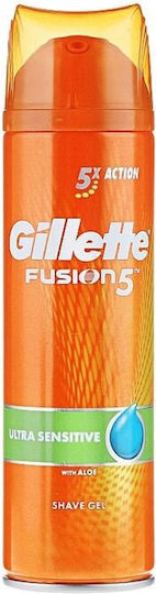 Gillette Fusion 5 Гел За Бръснене 200мл