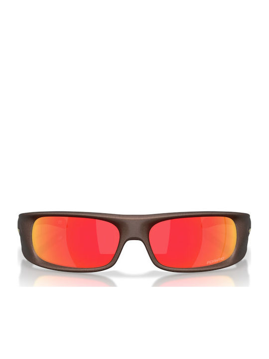 Oakley Highland Unisex Sonnenbrillen mit Braunen Horn umrandeten Rahmen und Braunen Gläsern
