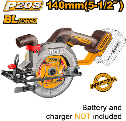 Ingco Circular Saw 20V Solo