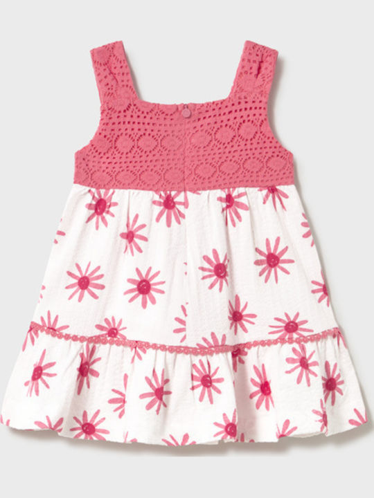 Mädchenkleid Ärmellos Rosa