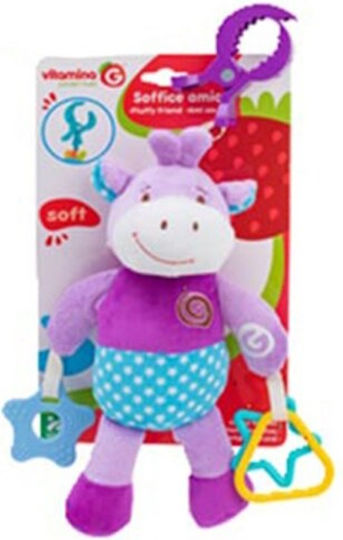 Vitamina G Hanging Stroller Toy with Teether for Newborns Various Designs 1 Piece