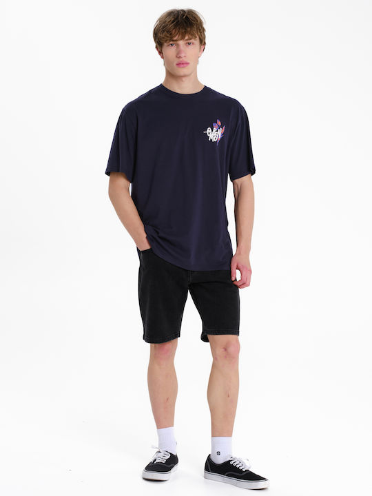 T-shirt PURPLE BLUE