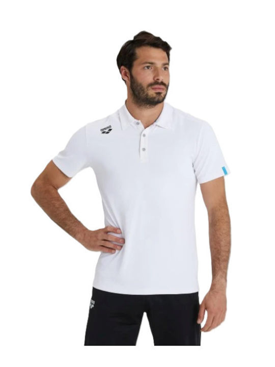 Unisex Polo Blouse Solid White