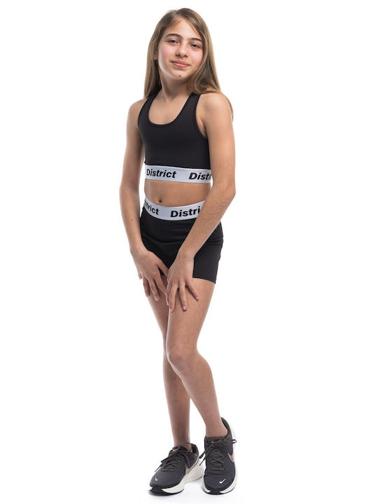 District75 Kids Training Bra Black