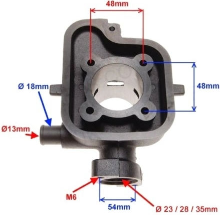 Scooter Engine Set 2t 50cc Peugeot Ludix Water Cooling