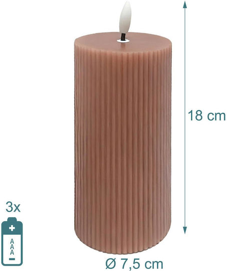 Relaxdays Φωτιστικό LED Κερί