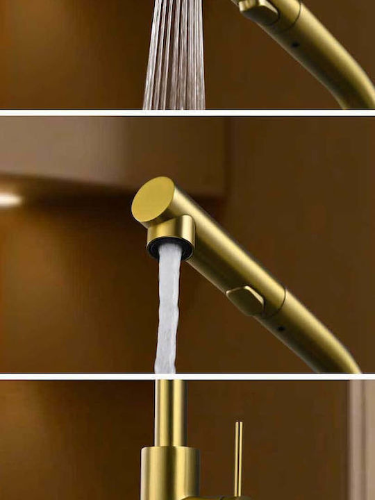 Imex Küchenarmatur Zähler Gold
