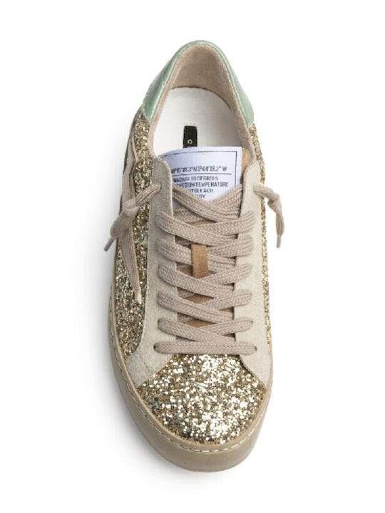 Damentaschen Sneakers Gold