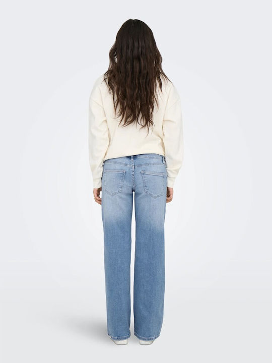 Low Rise Women's Jean Pants in Straight Leg Style