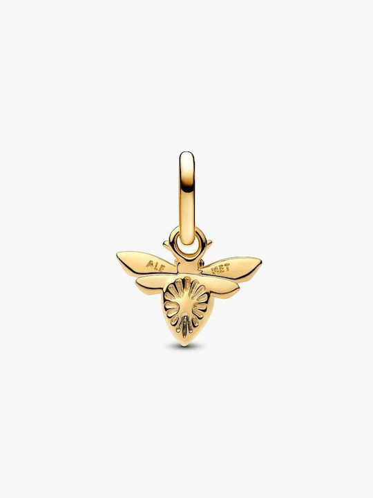 Pandora Charm Tier aus Vergoldetem Silber