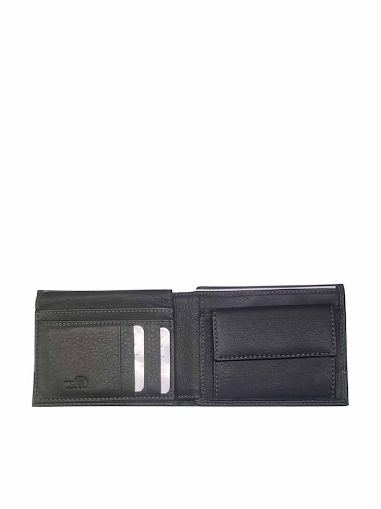 Δερμάτινο Ανδρικό Πορτοφόλι με RFID Μαύρο