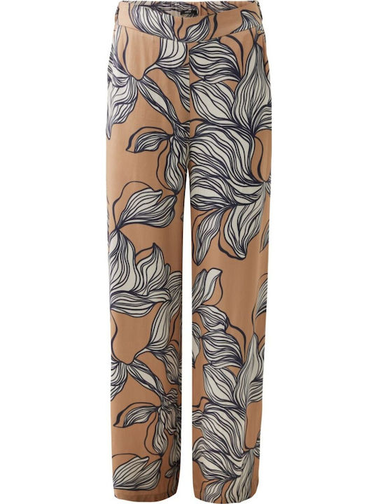 Women's Fabric Trousers Multicolour