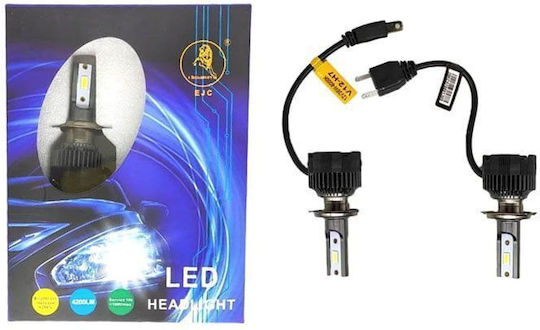 Car Lamp H7 LED 6000K Cold White 12V 36W