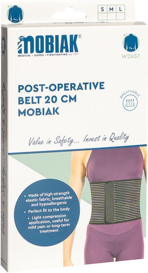 Mobiak Elastic Post-operative Back Brace for Pain Relief Height 20cm 0814086