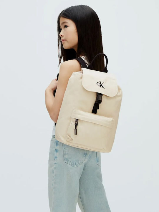 Calvin Klein Kids Backpack Beige