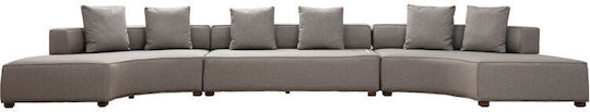 PWF-0600 Γωνιακός Υφασμάτινος 550x105x80εκ. PWF-0600 Γωνιακός Υφασμάτινος 550x105x80εκ.