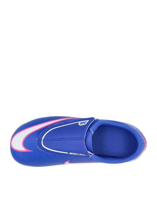 Jr Vapor 16 Club MG Kids Soccer Cleats And Shoes Molded Blue