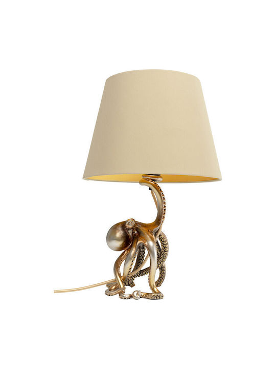 Kare Design Tischlampen Mit Goldenem Hut Und Goldener Basis