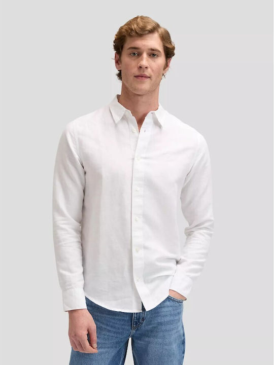 Long Sleeve Shirt in Regular Fit White