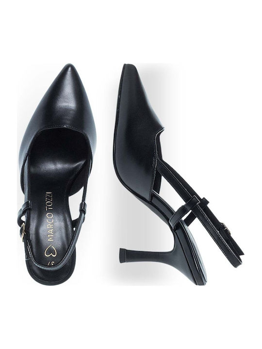 Heels with Strap Black