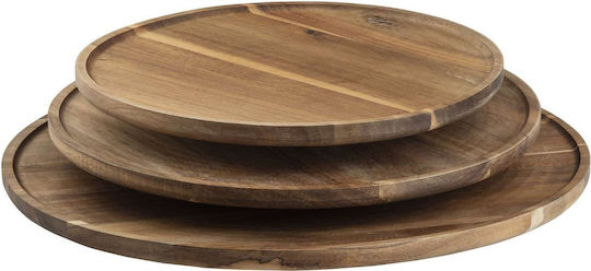 Tablecraft Ξύλινος Δίσκος Σερβιρίσματος 33x33x4cm
