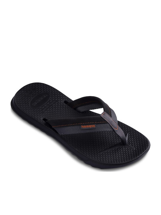 Track Plus Slapi Bărbați Flip Flops Negri