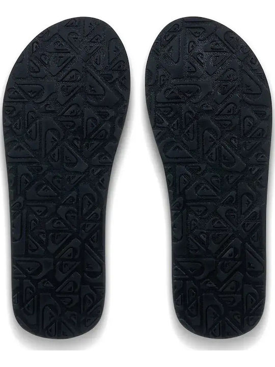 Carver Nubuck Men's Anatomic Black Flip Flops