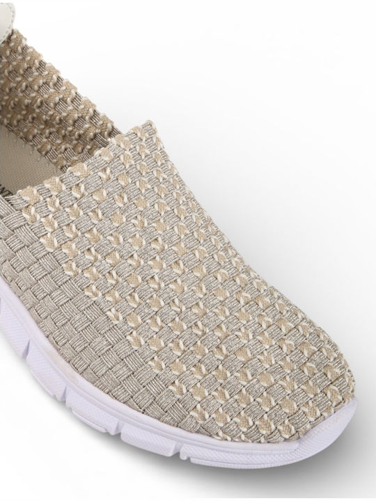 Women's Slip-Ons Gold