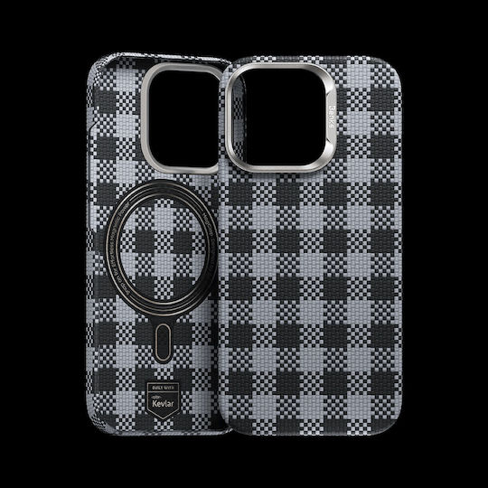 Umschlag Rückseite Aramid Fiber Schwarz (iPhone 17 Pro / iPhone 16 Pro)