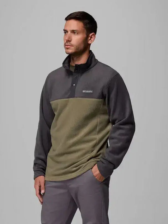 Steens Mountain Sportlich Langarm Mehrfarbige Herrenbluse