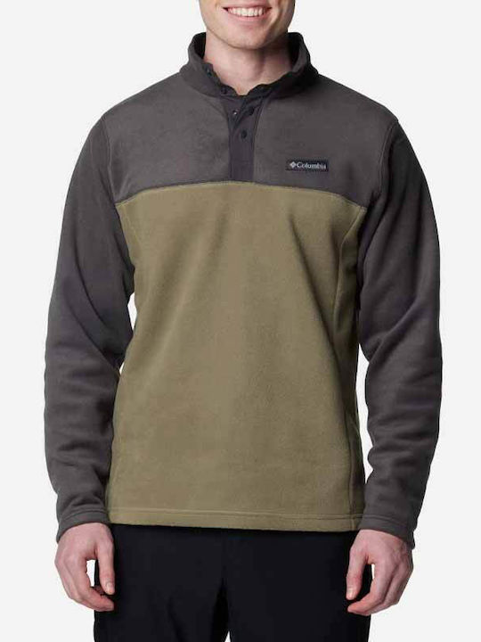 Steens Mountain Sportlich Langarm Mehrfarbige Herrenbluse